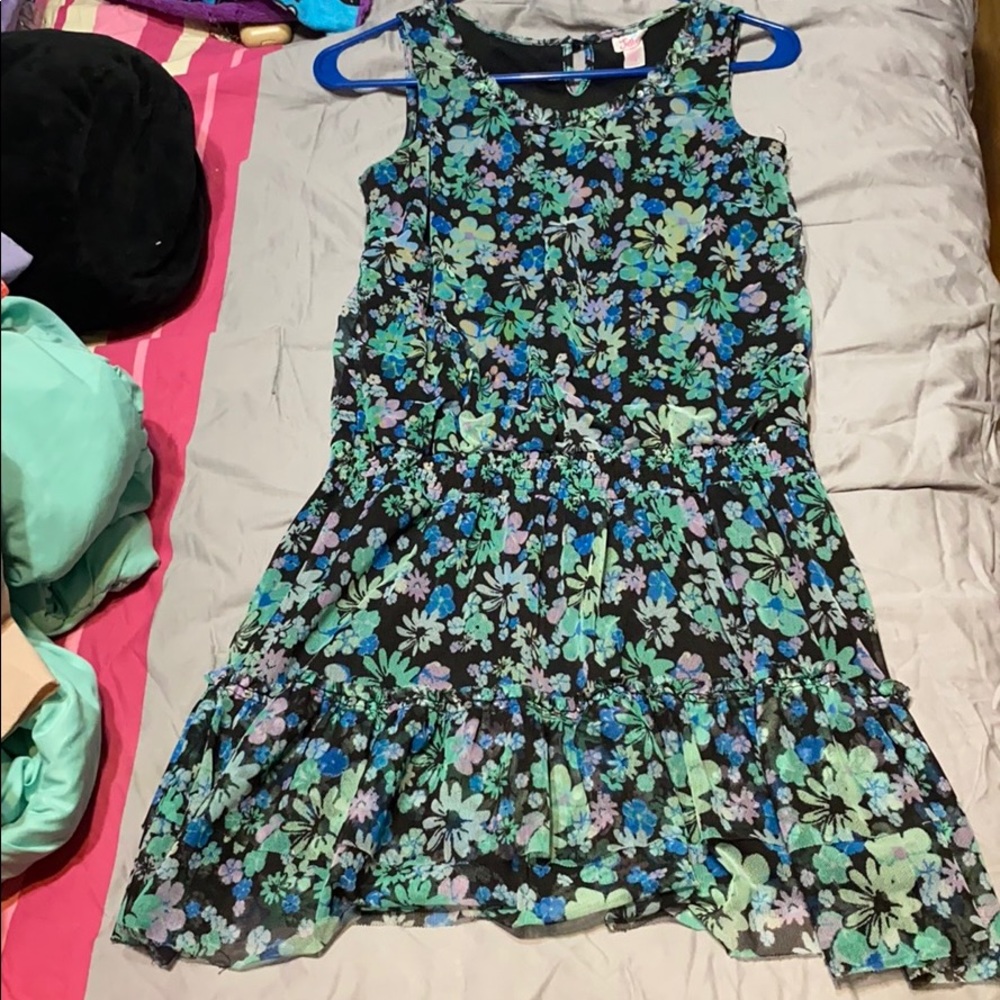 Multicolored floral dress